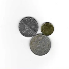 3 Coins from Macau
