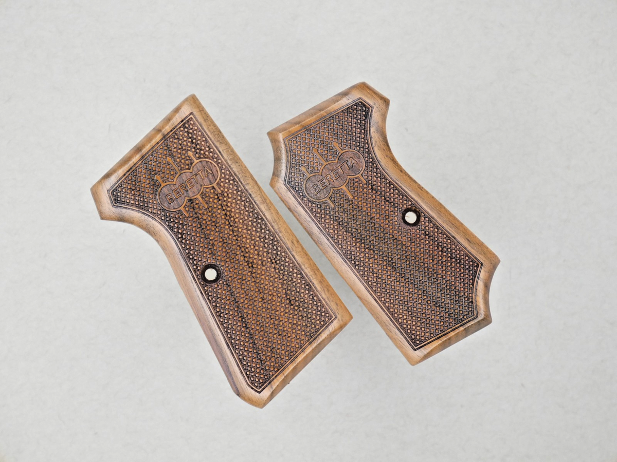CUSTOM MADE BERETTA 1934/1935 7.65mm 32 ACP WALNUT GRIPS