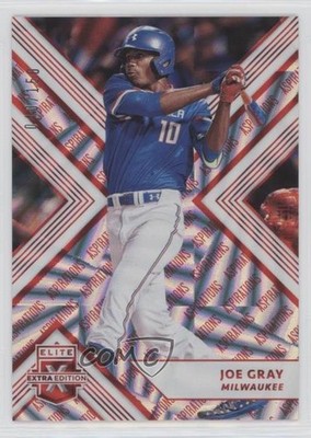 2018 Panini Elite Extra Edition Aspirations Red /150 Joe Gray #59 3s3