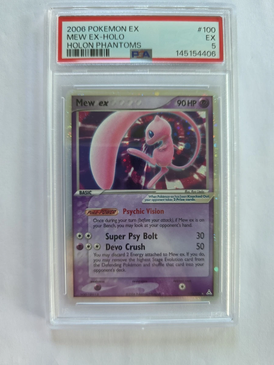 Mew Pokémon TCG Psychic Ultra Rare Individual Collectible Card