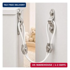 Furniture Anchors for Baby Proofing, Anti Tip Furniture Wall Anchors to Secure D