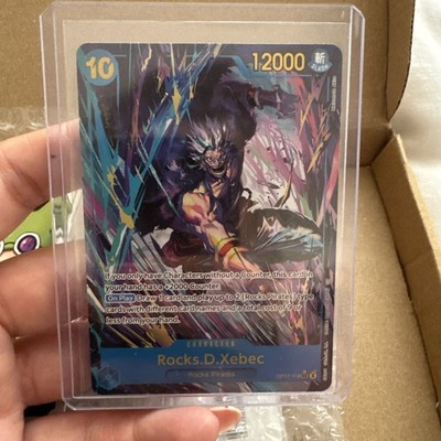 Rocks D Xebec OP17-118 SEC Secret Rare Alt Alternate Art One Piece English