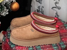 UGG Women's Tazz Slipper 'Chestnut' Brown Slip On Slippers Platform