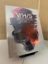 V/H/S Triple Feature - Blu-ray Steelbook - VHS 99 85 94 - Ships in a Box