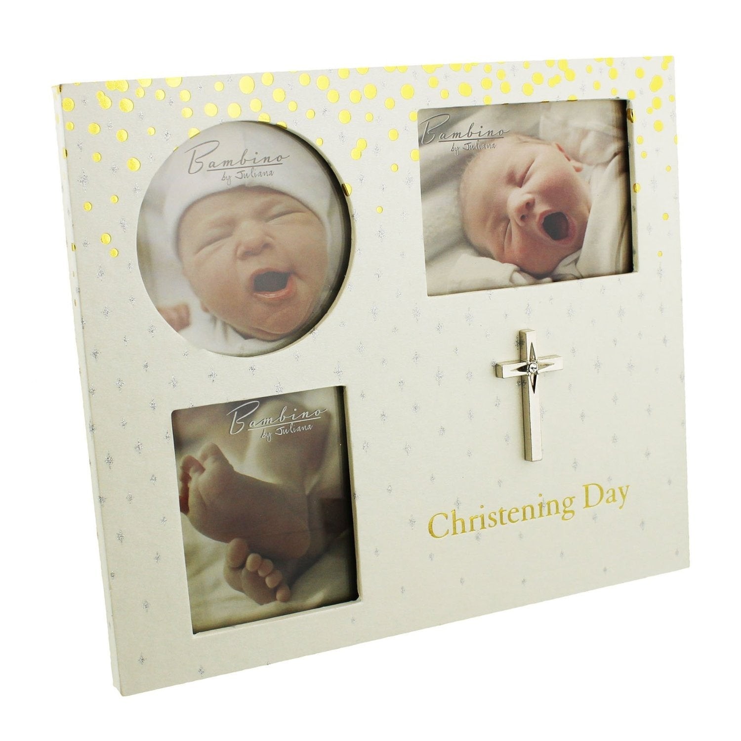 Bambino Collage Photo Frame - Christening Day