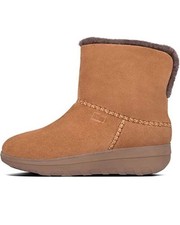 Women's Fit Flop Original Mukluk Shorty Shearling Boots Chestnut Boots size UK 4