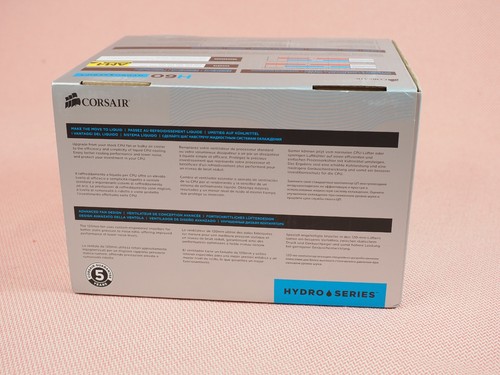 Refroidisseur CPU liquide Corsair Hydro H60 120 mm AIO - Photo 5/19