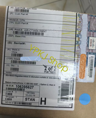 1PCS NEW CISCO AIR-CT3504-K9 Wireless Controller Fast Shipping DHL/FedEx