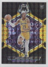 2023-24 Panini Mosaic Rookies Choice Black Gold Prizm 6/8 Maxwell Lewis #227 8d9