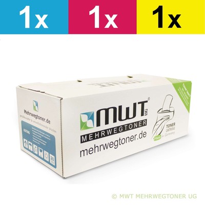 3x Toner for Konica Minolta CF 2203, TN-310 TN310 Color CMY