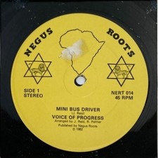 [Shinjuku] VOICE OF PROGRESS /JAH BERNORD/MINI BUS DRIVER / CANT TAKE THE