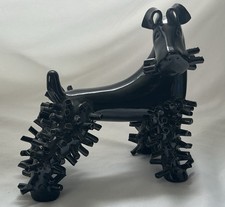 1950  s Black Scottie Ceramic Dog Figurine