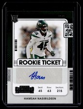 2021 Panini Contenders Rookie Ticket Auto Hamsah Nasirildeen #228 I