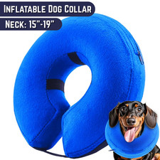 Soft Pet After Surgery Recovery Collar Protective Inflatable Collars for Dog Cat