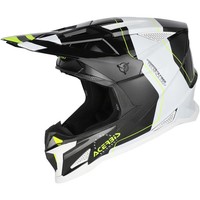 Acerbis Motocross-Helm T711 Schwarz/Weiß