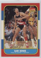 1986-87 Fleer Sam Bowie #13 13d3