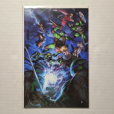 TMNT VS Street Fighter 1 Peejay Catacutan Retailer Exclusive Ninja Turtles IDW