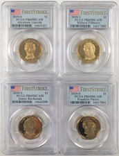 2010-S Presidential Dollar Proof Set $1 PCGS PR69DCAM First Strike