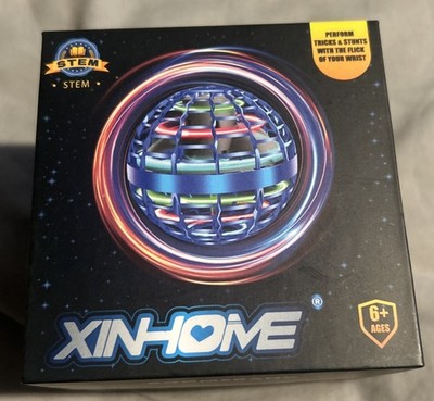 XINHOME Flying Ball Orb Toys 2025 Hover Ball Pro Flying Spinner Spielzeug UFO RGB
