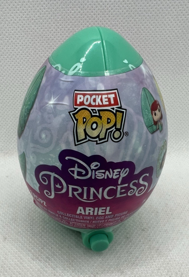 Funko Pop Vinyl Disney Princess Pocket Pop Ariel Egg Figure Easter Littl Mermaid