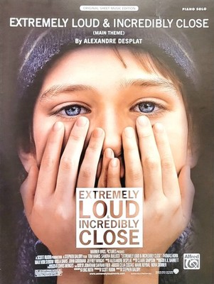 Extremely Loud and Incredibly Close- Original Piano Sheet Music