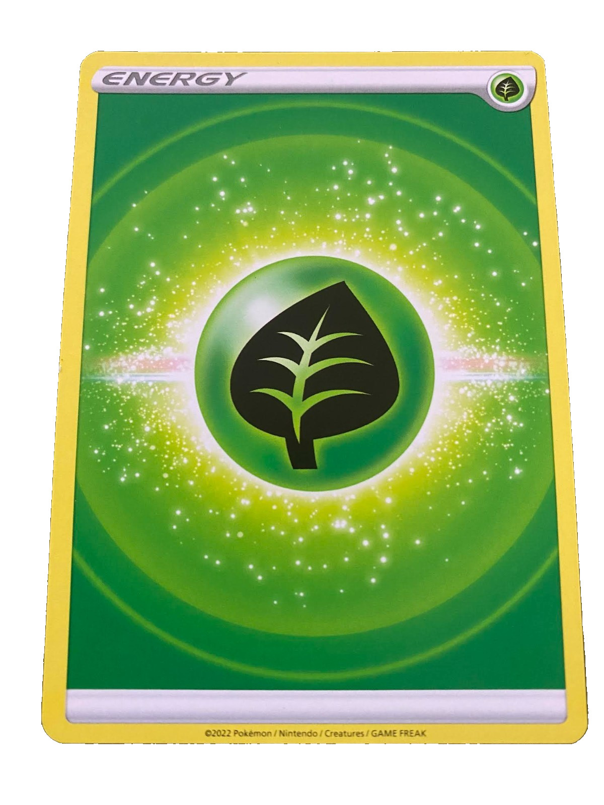 Pokémon/Nintendo TCG 2022 Basic Grass Energy Card