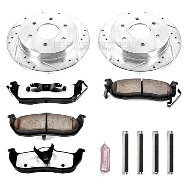 PowerStop K2445-36 Brake Kit For Nissan Titan 2004-2015 Rear Foto 2 de 4
