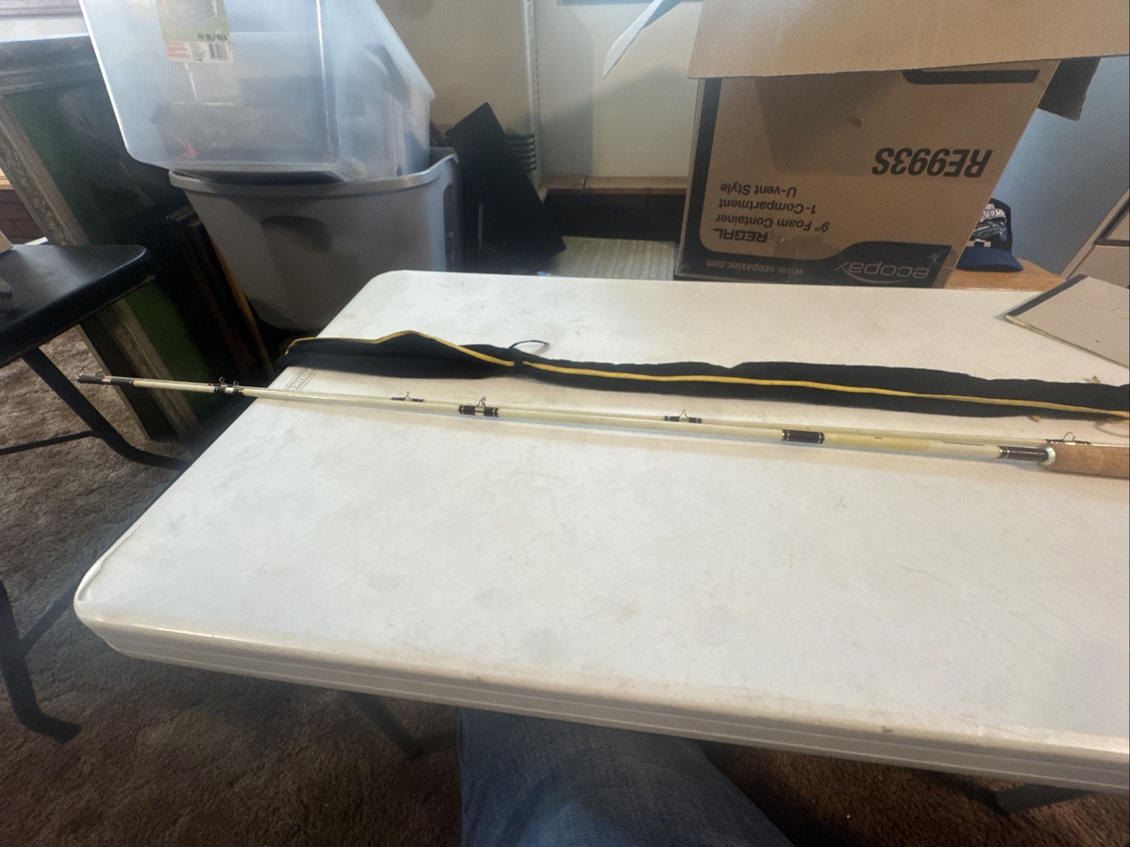 Polar Fly Vintage 1960S Shakespeare Wonderod Fly Fishing Pole No Fy-B215 8’6 ...