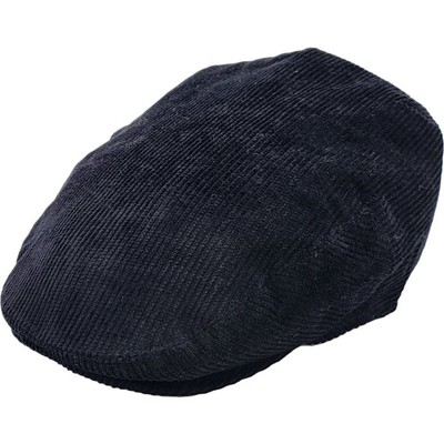 Klassische Cord Flatcap - Symbol britischer Eleganz 100% Baumwolle - stilvoll praktisch