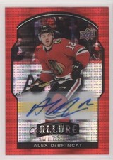 2020-21 Upper Deck Allure Red Rainbow Auto Alex DeBrincat #9 Auto 0gn4