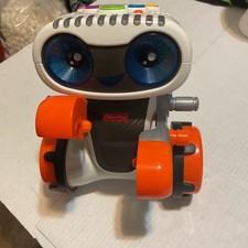 Fisher Price KINDERBOT Code 'n Learn INTERACTIVE CODE LEARNING ROBOT - Works