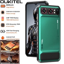 5G 4G OUKITEL WP68 AIR Rugged Smartphone Android 16 Thin Mobile Outdoors 8000mAh