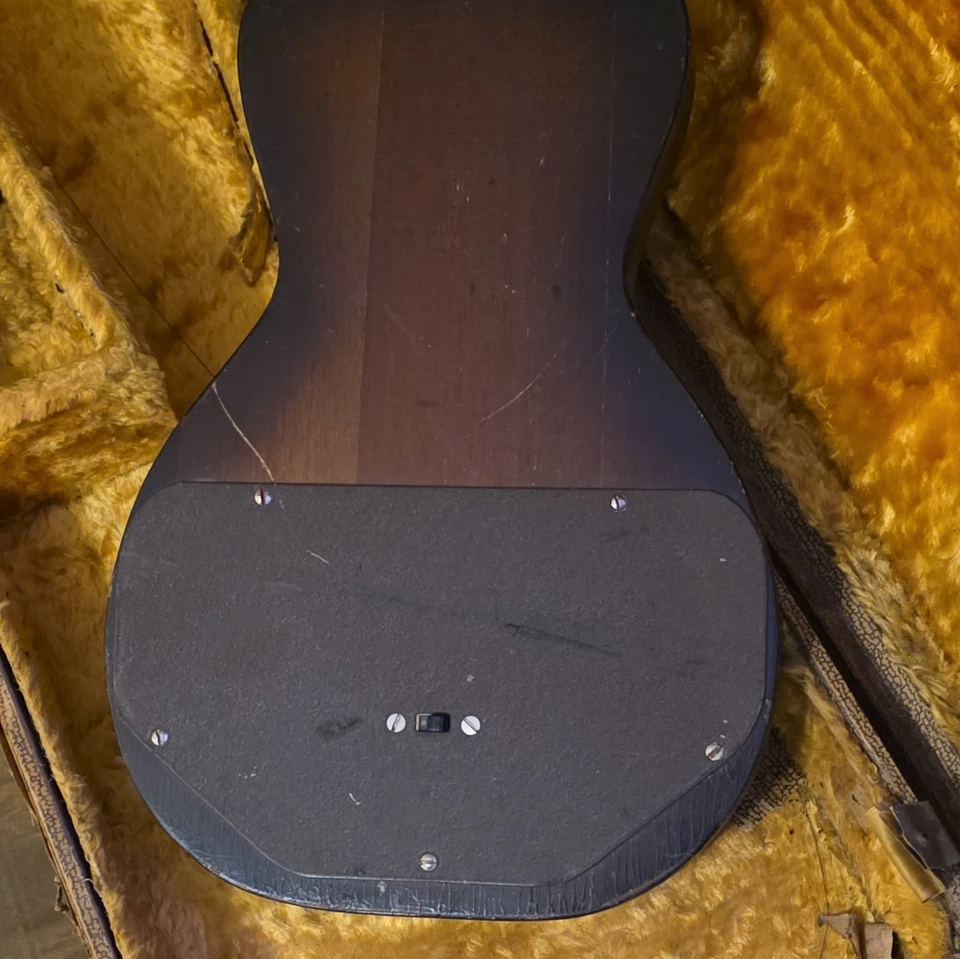 Vintage 1940’s OAHU Diana Deluxe Lap Steel Guitar & Case - Image 4 of 4