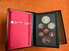 Royal Canadian Mint Proof Coin Set Silver Dollar 23.33g 1982