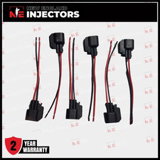 Set Of 6 Bosch Fuel Injector Connectors Fits 9904 0280155923 Jeep Cherokee 4.0l