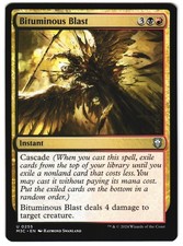 Bituminous Blast 255 U Commander: Modern Horizons 3 MTG
