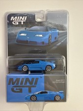 Mini GT Bugatti EB110 Super Sport Blue Bugatti #890