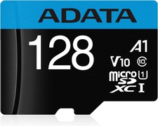 Adata Microsd Card 128GB MicroSDXC UHS-I Class10 A1 Compatible SD conversion ada