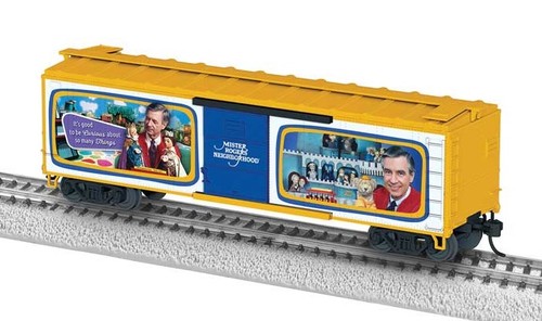 Lionel 2454570 40' Steel Flat-End Boxcar "Mister Rogers Neighborhood" | Zustand: Neu