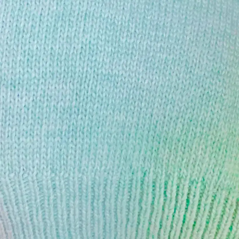 Cashmere Basic Mint Knit Sweater - image 5