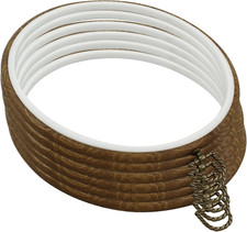 3 Pcs 26Cm/10.2" round Embroidery Hoops, Imitated Wood Display Frame Circle Embr