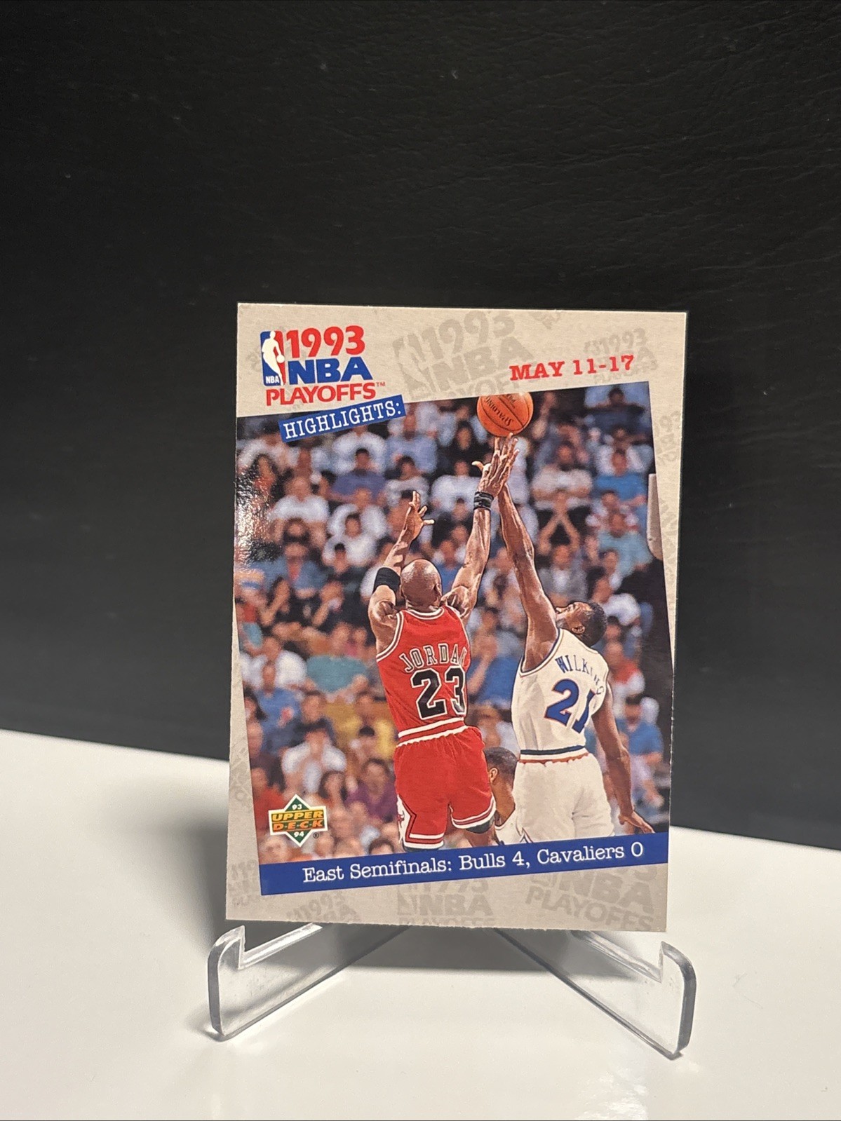 1993-94 Upper Deck - NBA Playoffs Highlights Michael Jordan #187