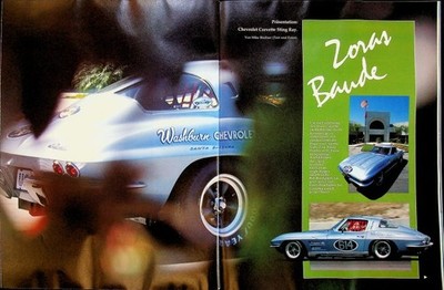 Motor Klassik 12/1990 Chevrolet Corvette Stingray Rennversion mit 360PS in einer