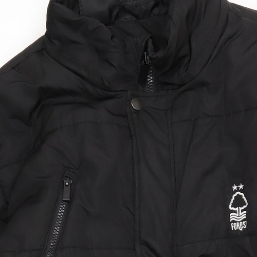 Forest Men's Black Puffer Jacket L Winter Sports - Picture 7 of 12