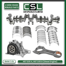 5 GRAN TURISMO 3 COUPE 3.0D N57 D30 B BMW OIL PUMP CRANKSHAFT FORGED REBUILD KIT