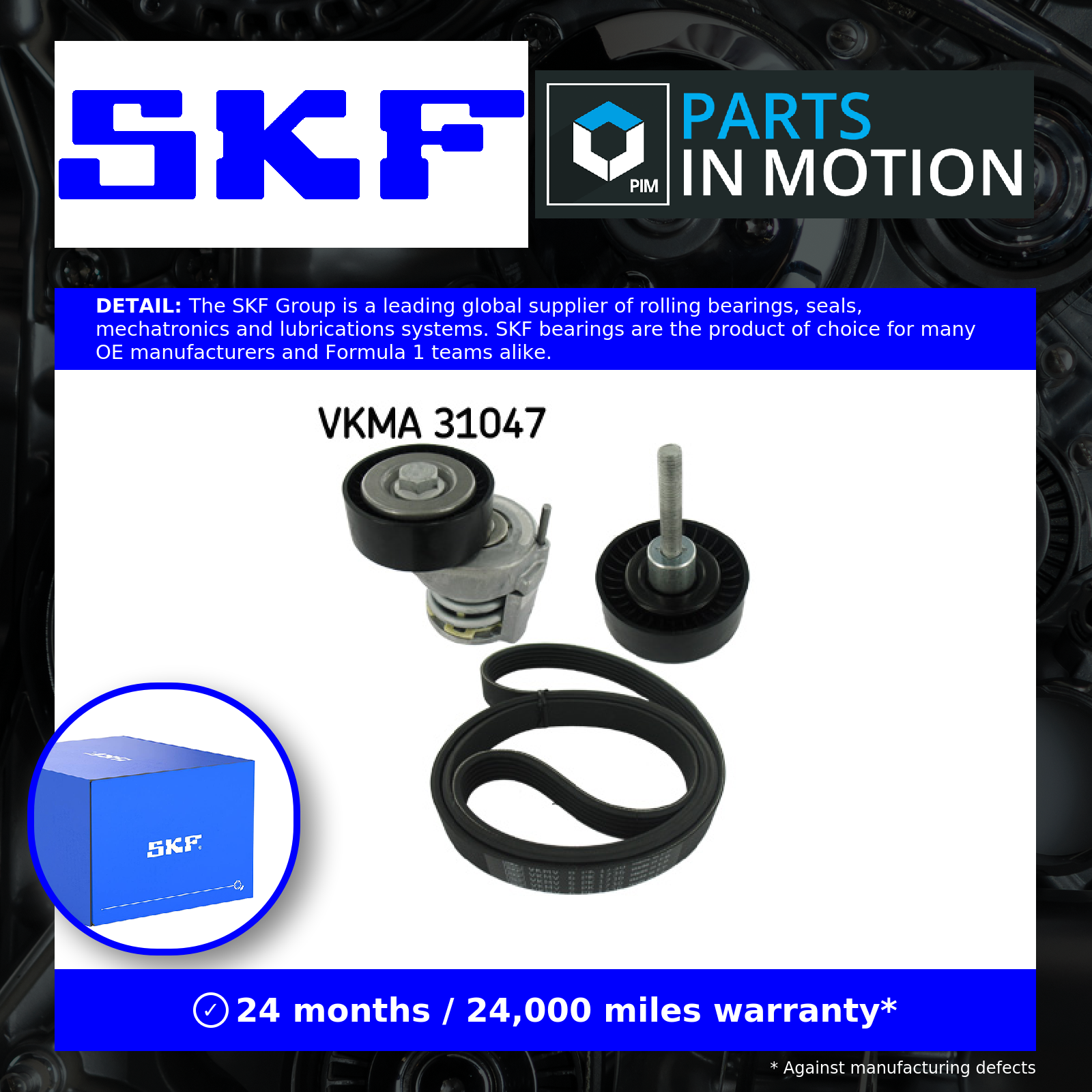 Fits SKF VKMA 31047 ACCESSORY BELT KIT ⭐UK Stock⭐ - Image 10