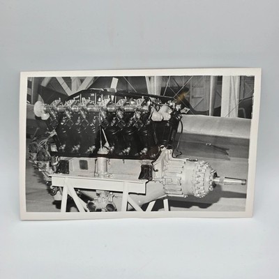 Vintage Photo 1973 Rolls Royce Eagle IX V12 Aero Engine Tech Data Specs RAF Book