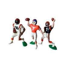 Vintage 90’s Starting Lineup #7 Elway, Esiason, #30 Woods NFL Football Figures