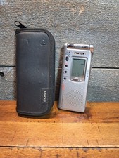 Sony ICD-ST10 Stereo Digital Handheld IC Voice Recorder Silver- Tested