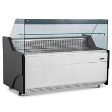 SERVE OVER COUNTER FRIDGE DELI CAFE WITH UNDERSTORAGE WHITE 1965mm £1665+VAT